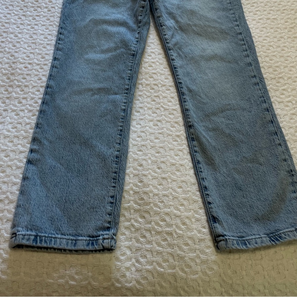 Aeropostale Mid Rise Ankle Straight Jeans - Blue~ Size 10 R Great for casual - Picture 7 of 12